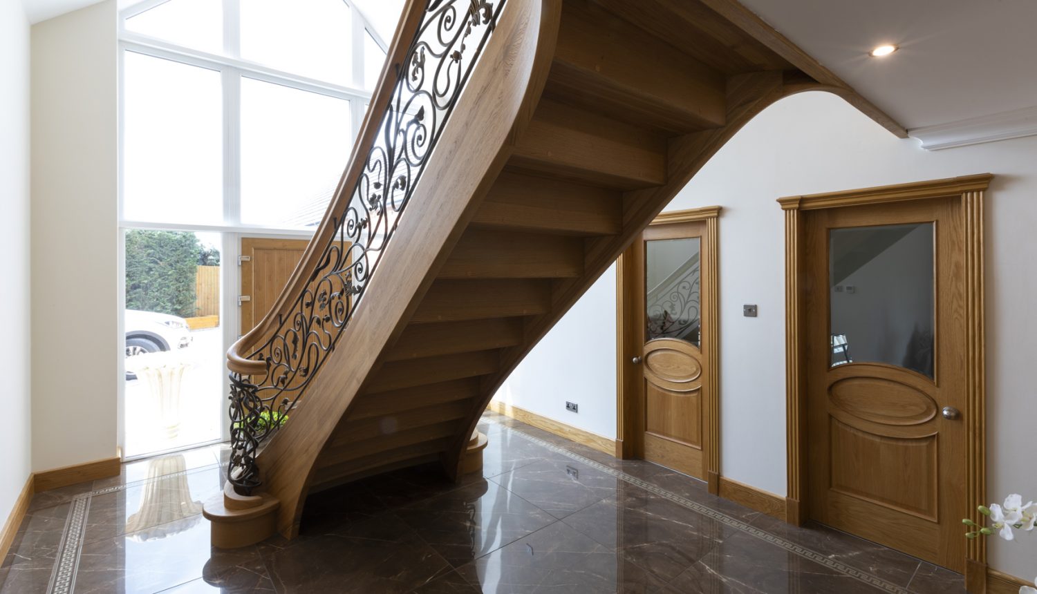 You won`t find another house with a staircase the same as yours