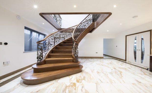 Luxury staircases come in all shapes and sizes